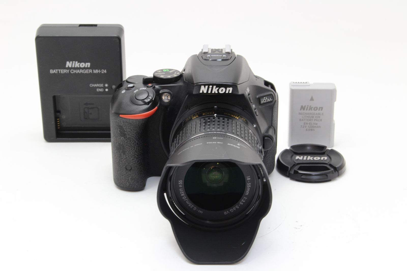 AB (良品) Nikon ニコン D5500 AF-P 18-55mm レンズキット 初期不良 
