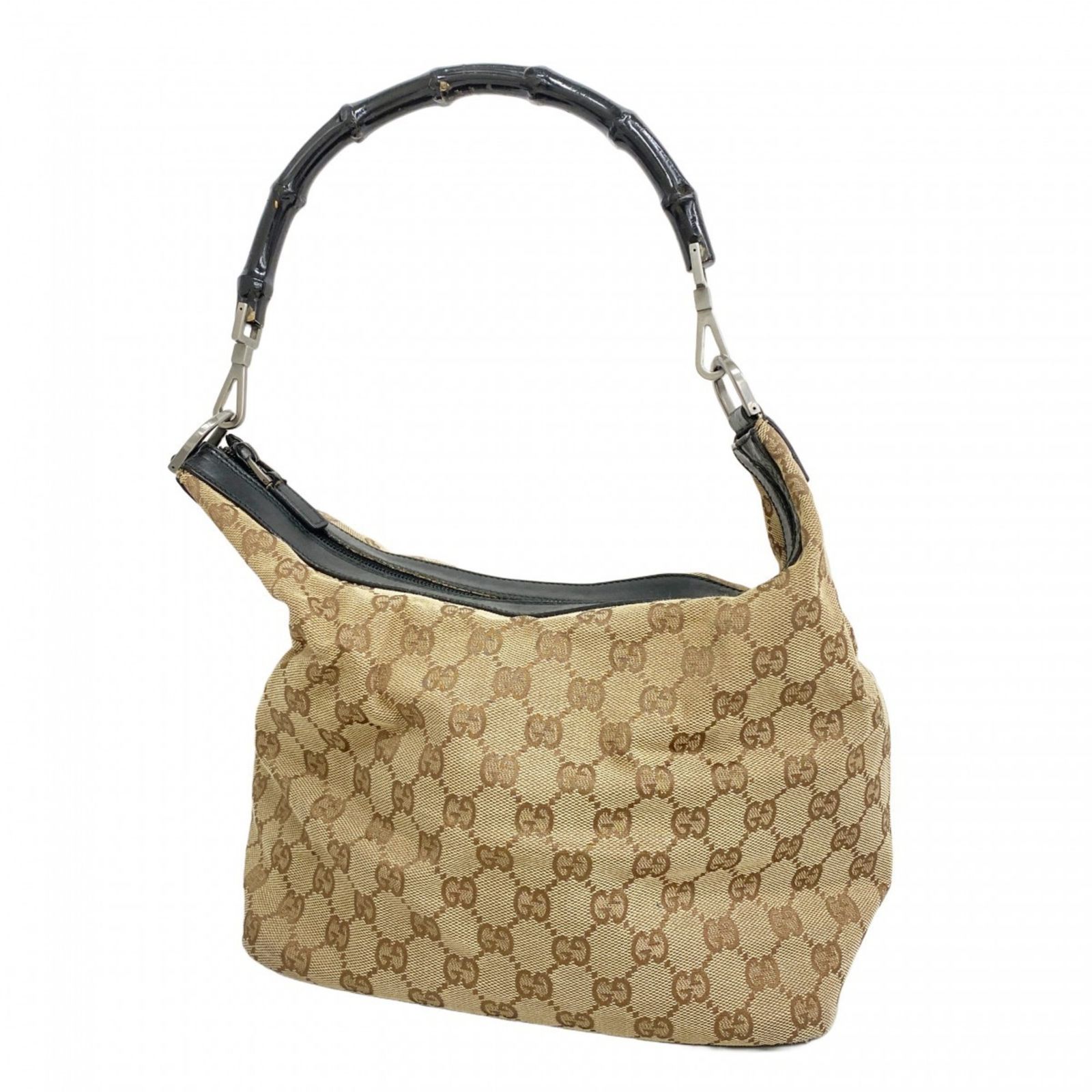 グッチ(Gucci) グッチ ショルダーバッグ GGキャンバス バンブー 000