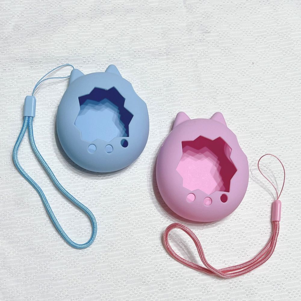 ☆ たまごっちパラダイス 専用保護ケース 猫 ねこ型 シリコン ケース