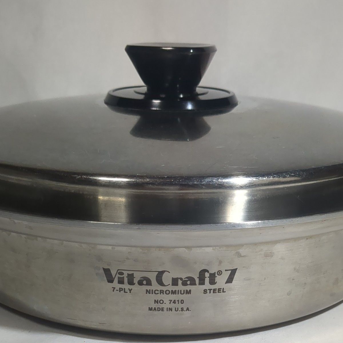 ビタクラフトセブン 27cmフライパン No.7410 部品交換済 USED美品