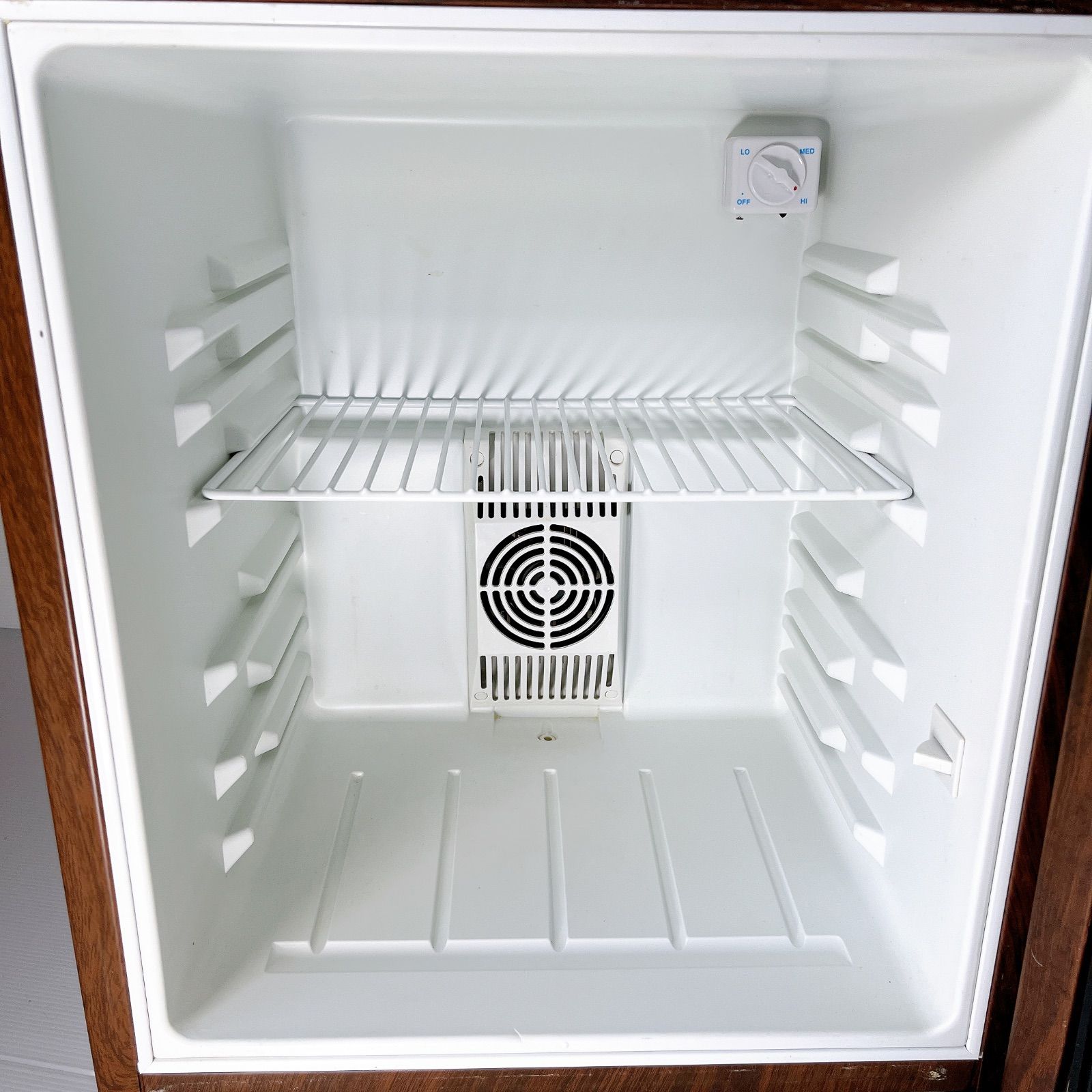 SunRuck サンルック 電子冷蔵庫 SR-R4802 48L #1675-1216-2 木目調 右