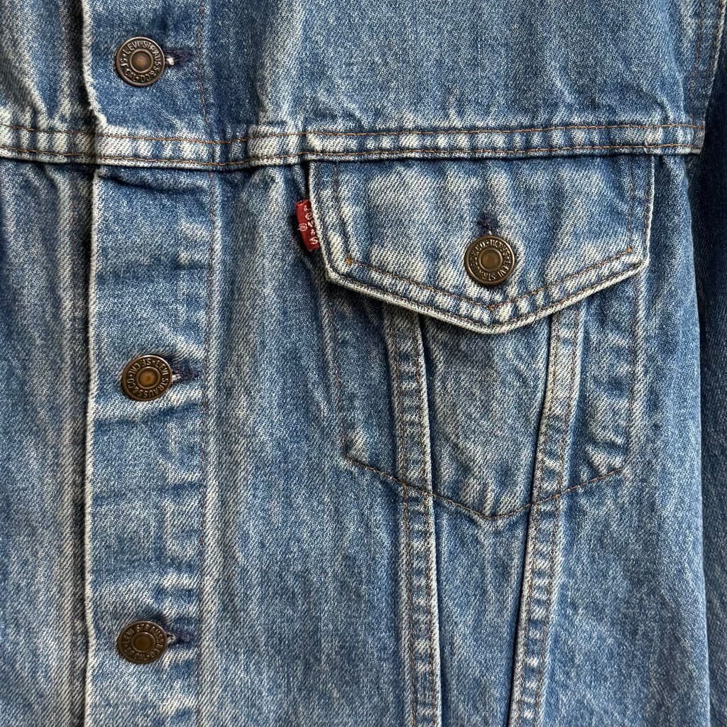 90sリーバイス Levi's 70500 デニムジャケット Gジャン フランス 90年代 フランス製 ビンテージ Levi's ユーロリーバイス 70500 デニム
