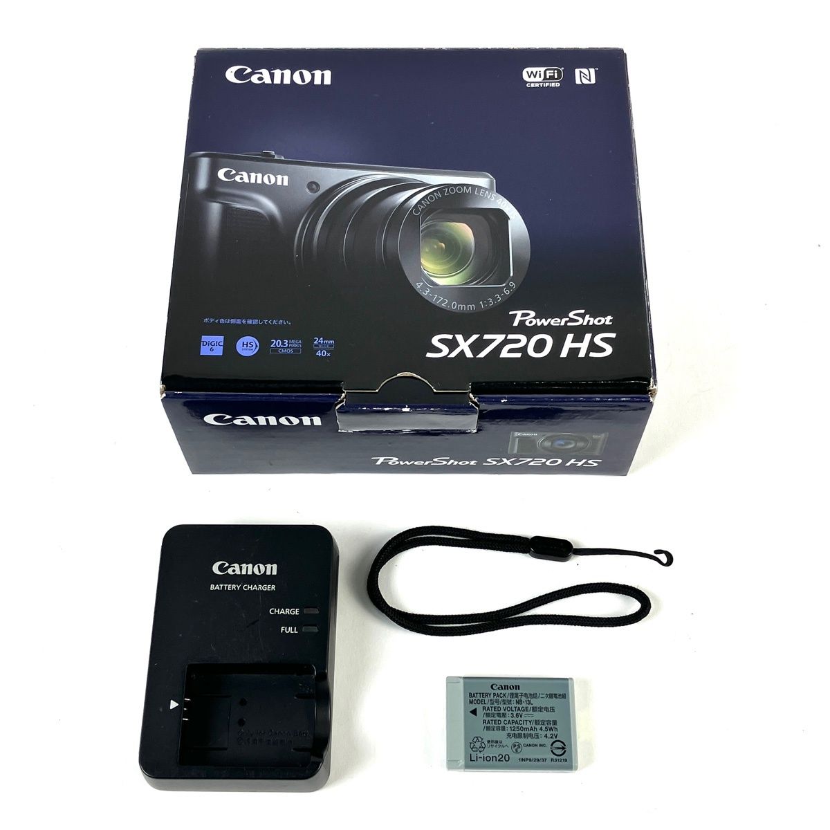 キヤノン Canon PowerShot SX720 HS ブラック コンパクトデジタル