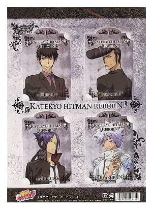 家庭教師ヒットマンREBORN! クリアブックマーカーセット (10年後Ver