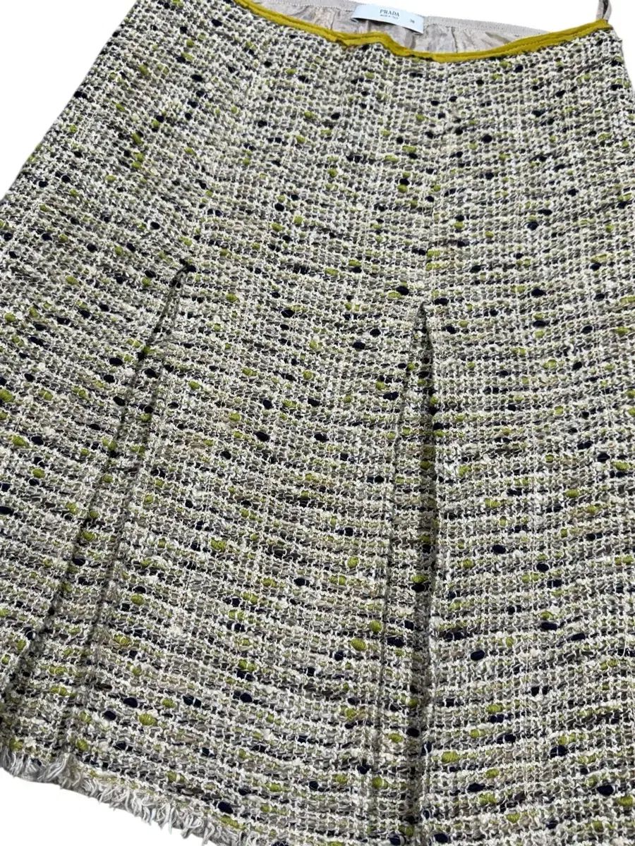 T PRADA プラダ ツイード スカート - メルカリ