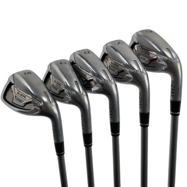 中古】 本間ゴルフ Be ZEAL 535 5S アイアンセット IR 純正特注