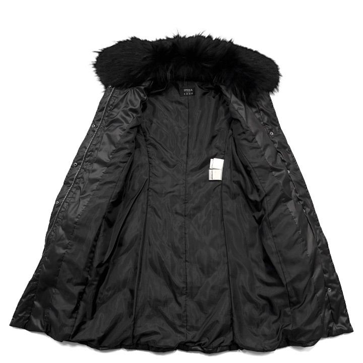 EPOCA THE SHOP エポカザショップ ダウンコート キルティング ベルト