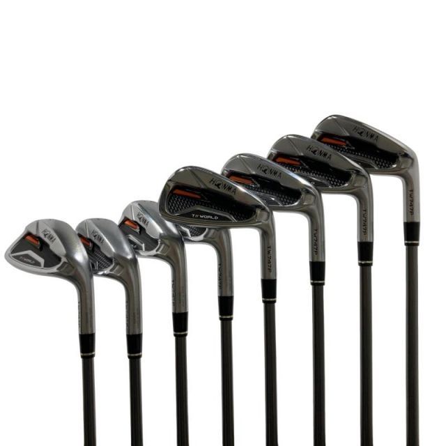 中古】 本間ゴルフ TOUR WORLD TW747P 8S アイアンセット IR VIZARD
