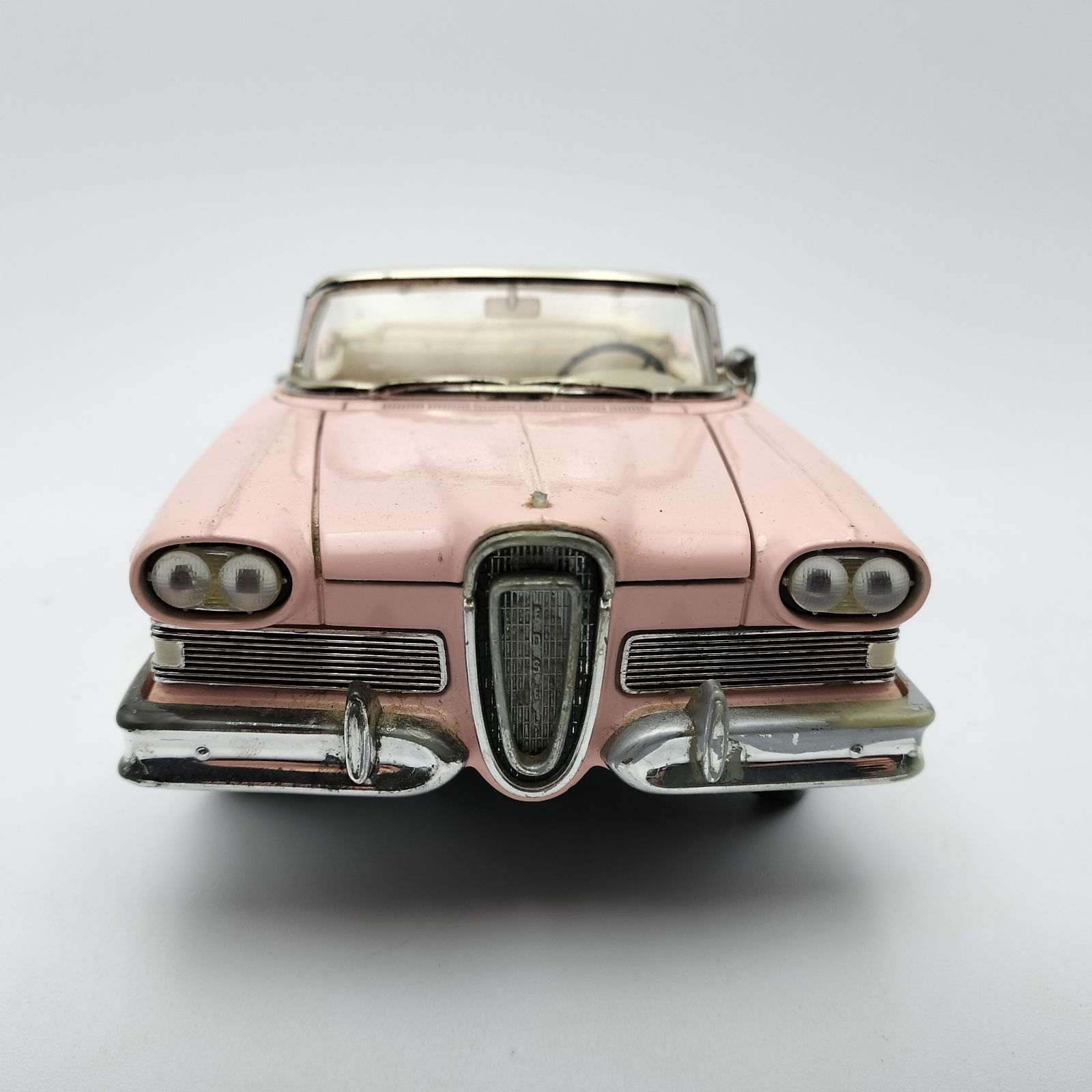 Road Signature】1958 Edsel Citation コンバーチブル ピンク 1/18