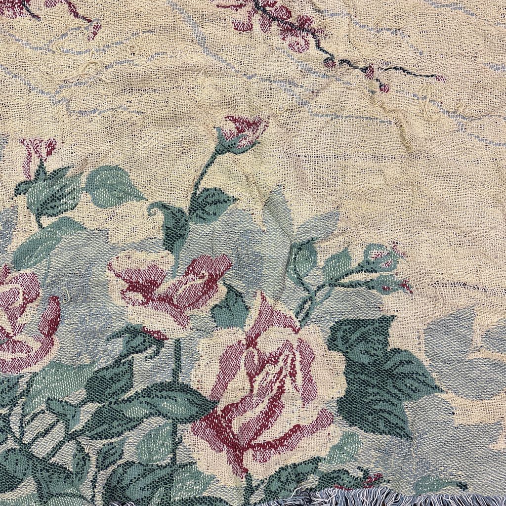 vintageラグ ブランケット マルチカバー タペストリー アニマル 動物