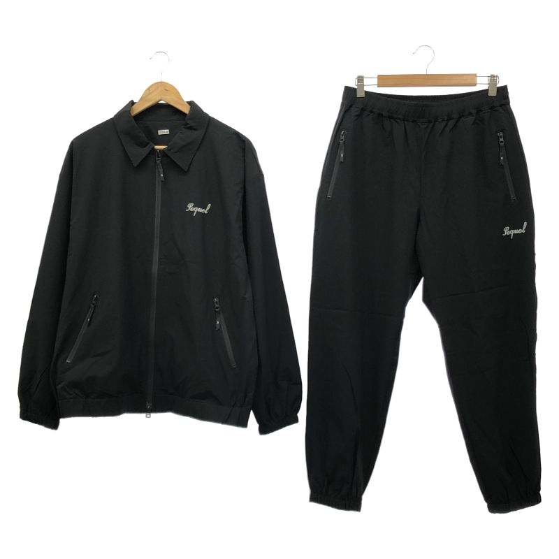 SEQUEL NYLON SET UP PANTS セットアップ サイズM ブラック[91] 【公式 