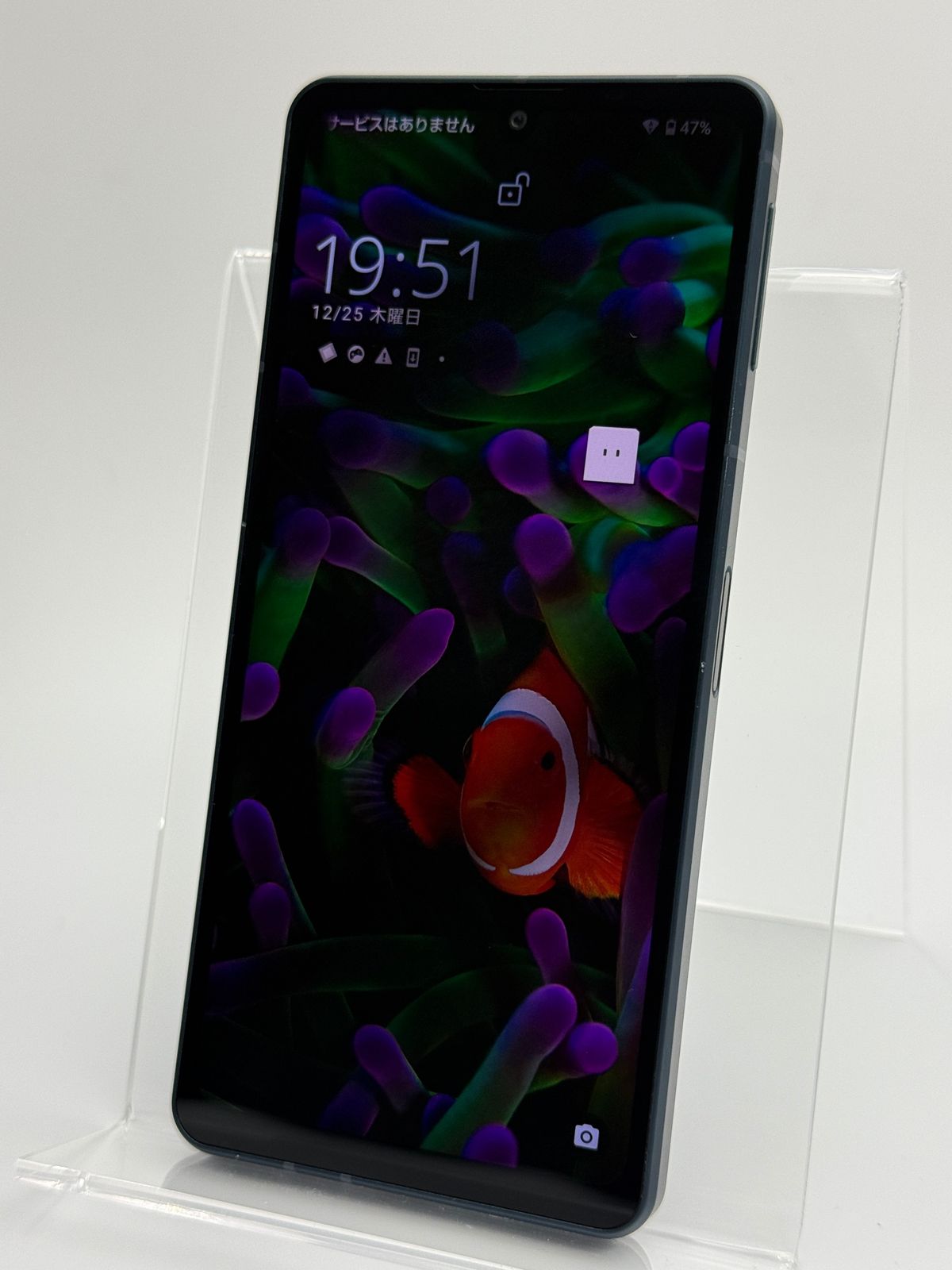 中古B】AQUOS sense8 SH-54D バッテリー【80%以上】 ブルー SIMフリー