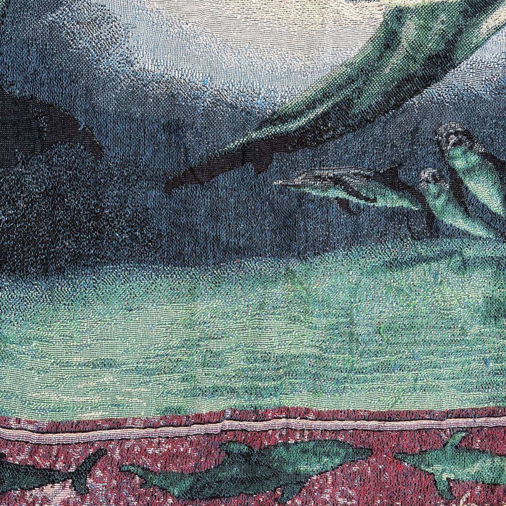 vintageラグ ブランケット マルチカバー タペストリー アニマル 動物