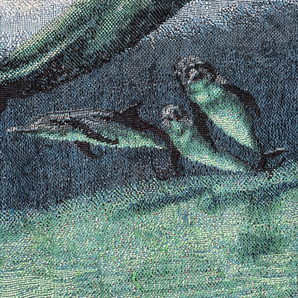 vintageラグ ブランケット マルチカバー タペストリー アニマル 動物