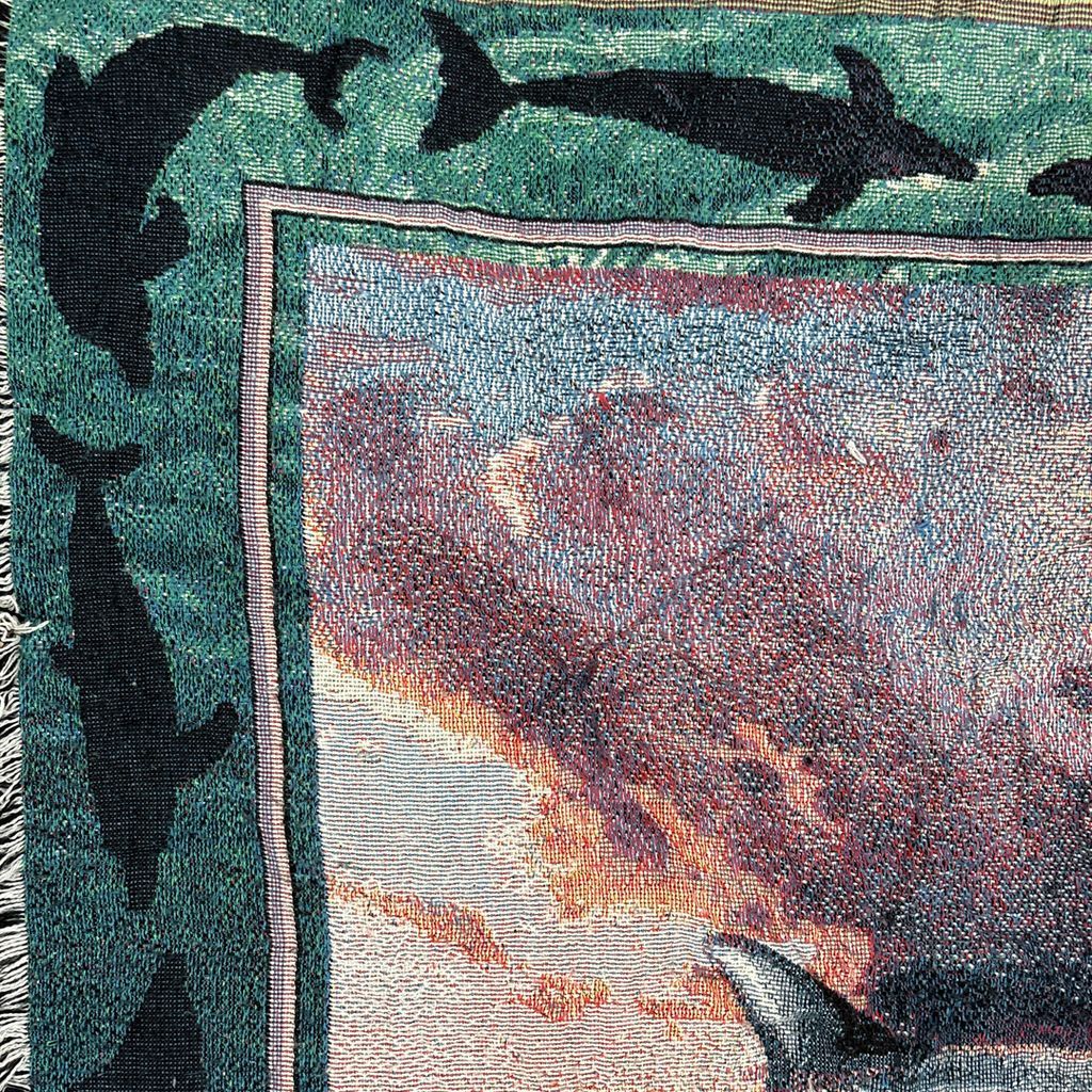 vintageラグ ブランケット マルチカバー タペストリー アニマル 動物