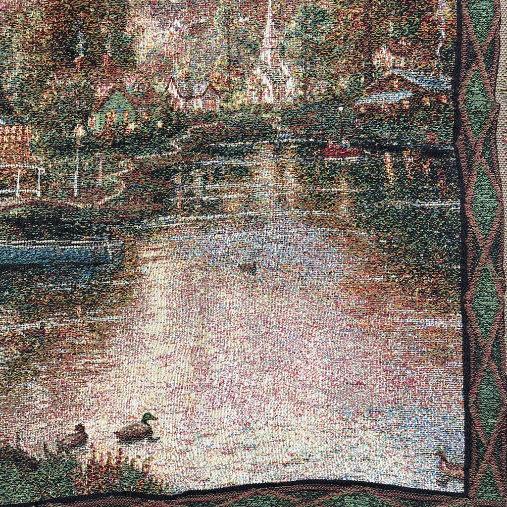 vintageラグ ブランケット マルチカバー タペストリー アート 絵画 USA