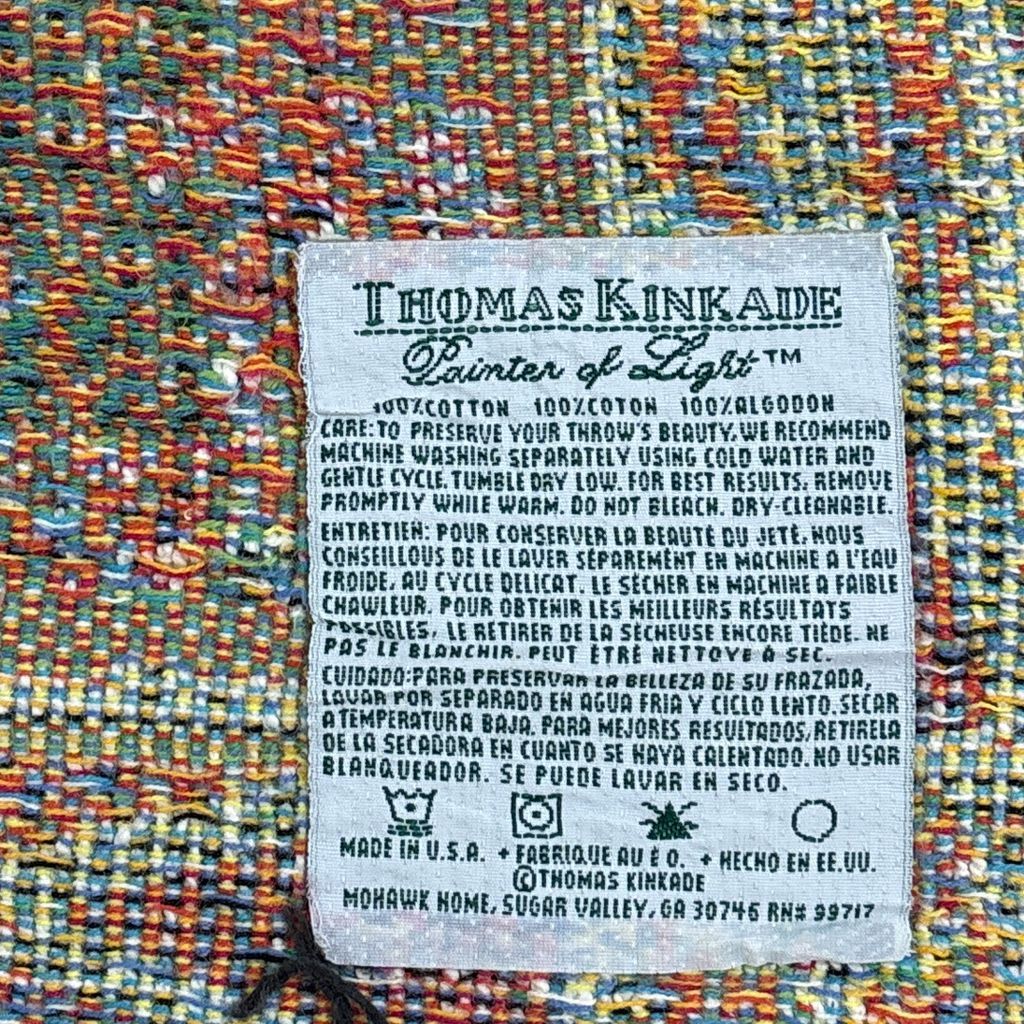 vintageラグ ブランケット マルチカバー タペストリー アート 絵画 USA