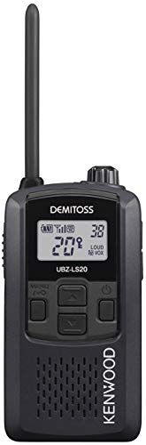 JVCケンウッド 特定小電力トランシーバー UBZ-LS20 ブラック デミトス