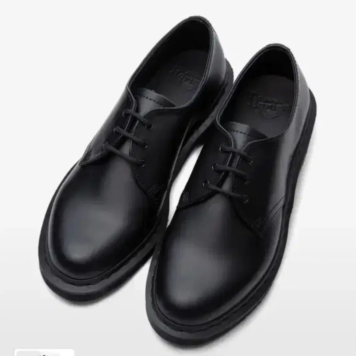 DR. MARTENS ドクターマーチン 1461 3ホール ウール モノ ブラック THE B ドビ シューズ