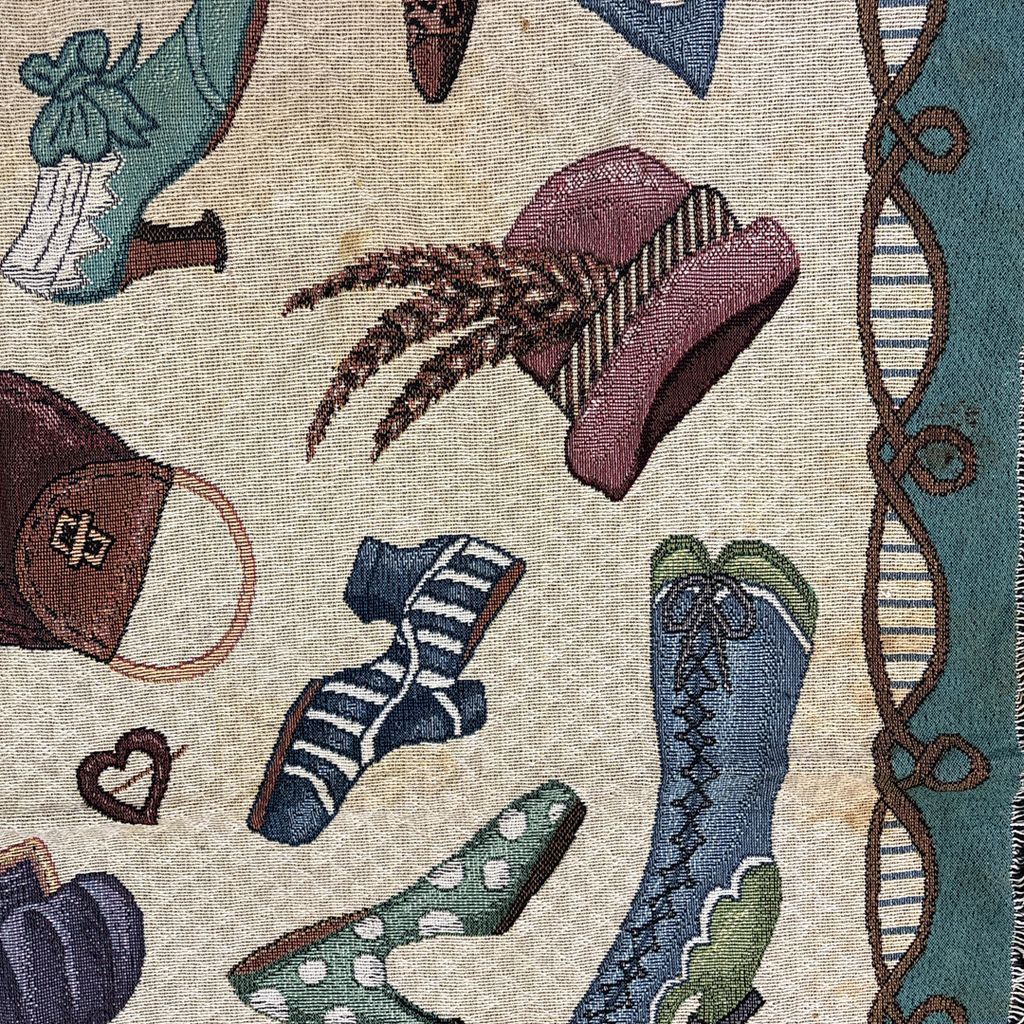 USAヴィンテージ ラグマット ドゥボーイ ブランケットタペストリー