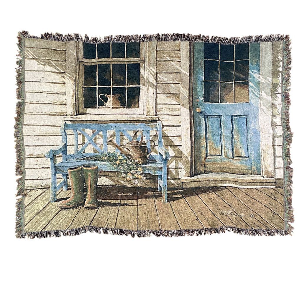 vintageラグ ブランケット マルチカバー タペストリー アート 絵画