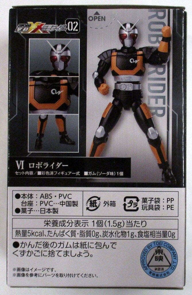 バンダイナムコ 掌動-XX（ダブルクロス） 仮面ライダー02 仮面ライダー