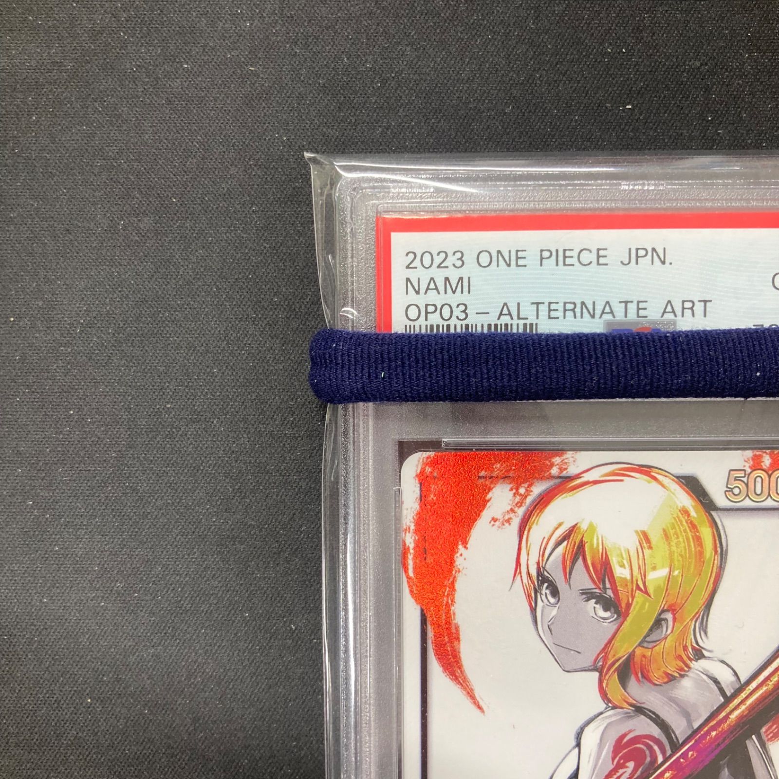 ワンピース ナミ OP03-040 L リーダーパラレル PSA10 A001 - メルカリ