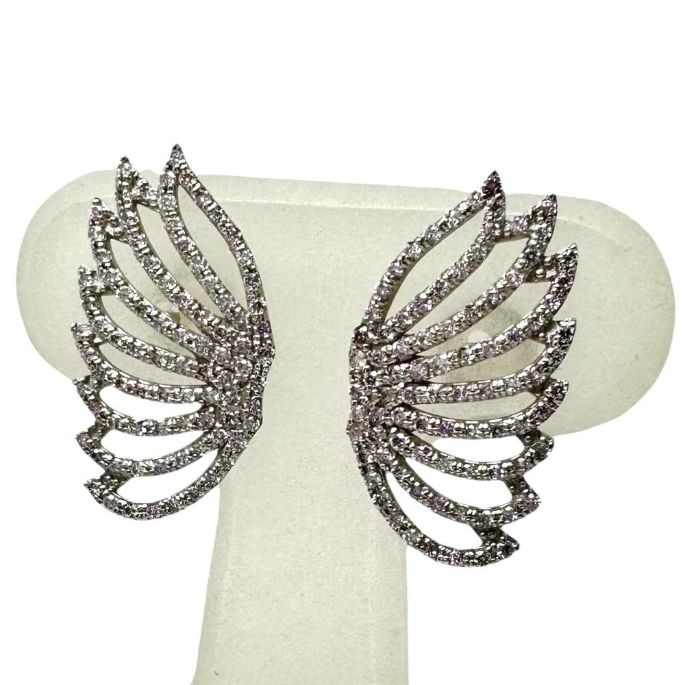 ピンクダイヤモンド 計0.54×2ct ピアス Pt900プラチナ 2.5g レディース