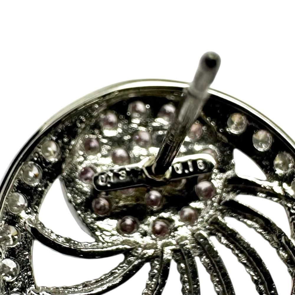 ピンクダイヤモンド 計0.13×2ct ダイヤモンド 計0.16×2ct ピアス Pt900