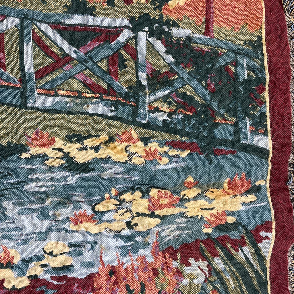 vintageラグ ブランケット マルチカバー タペストリー アート 絵画 USA