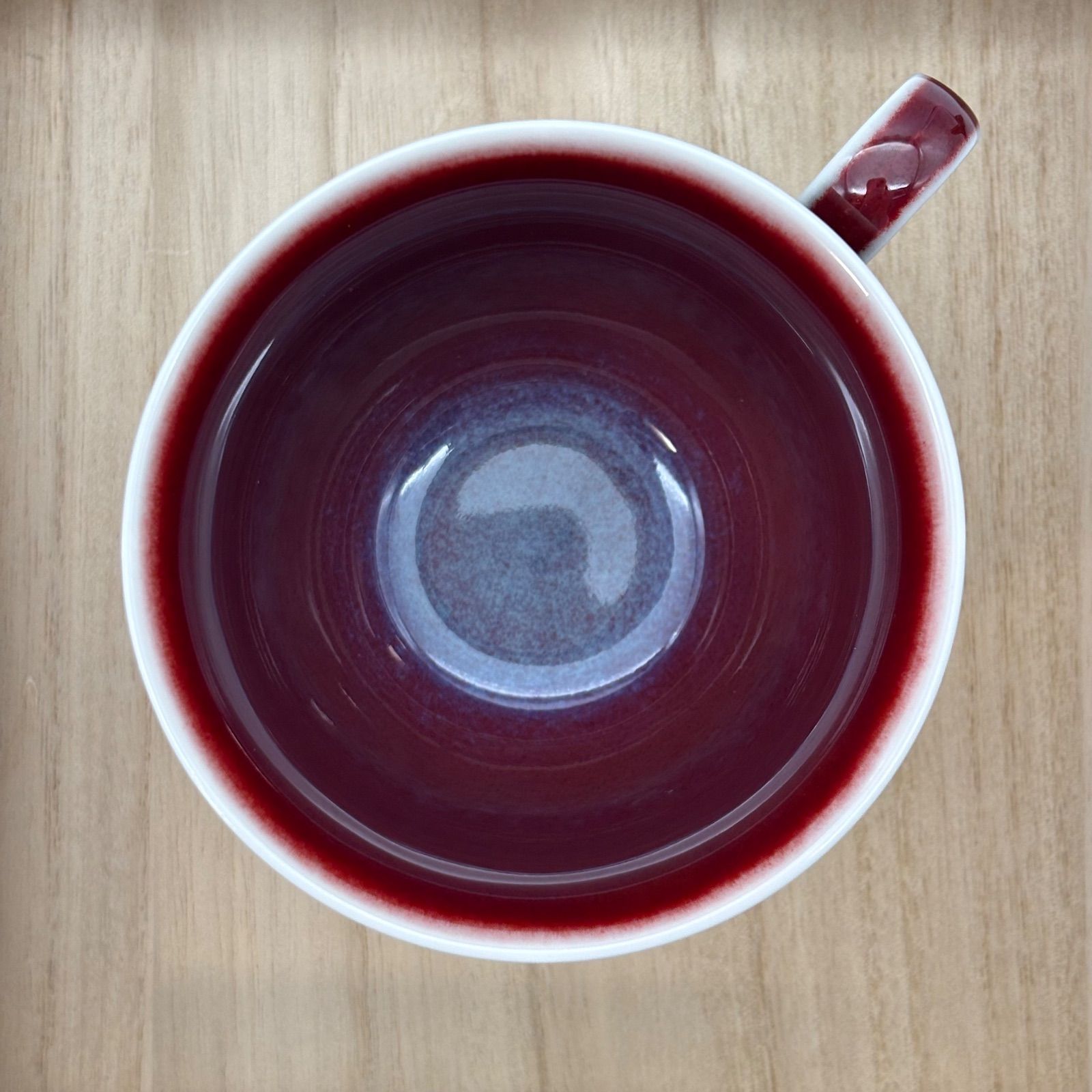 真右工門】辰砂 珈琲碗 1客 / 有田焼 真右工門窯 馬場九州夫(馬場真右