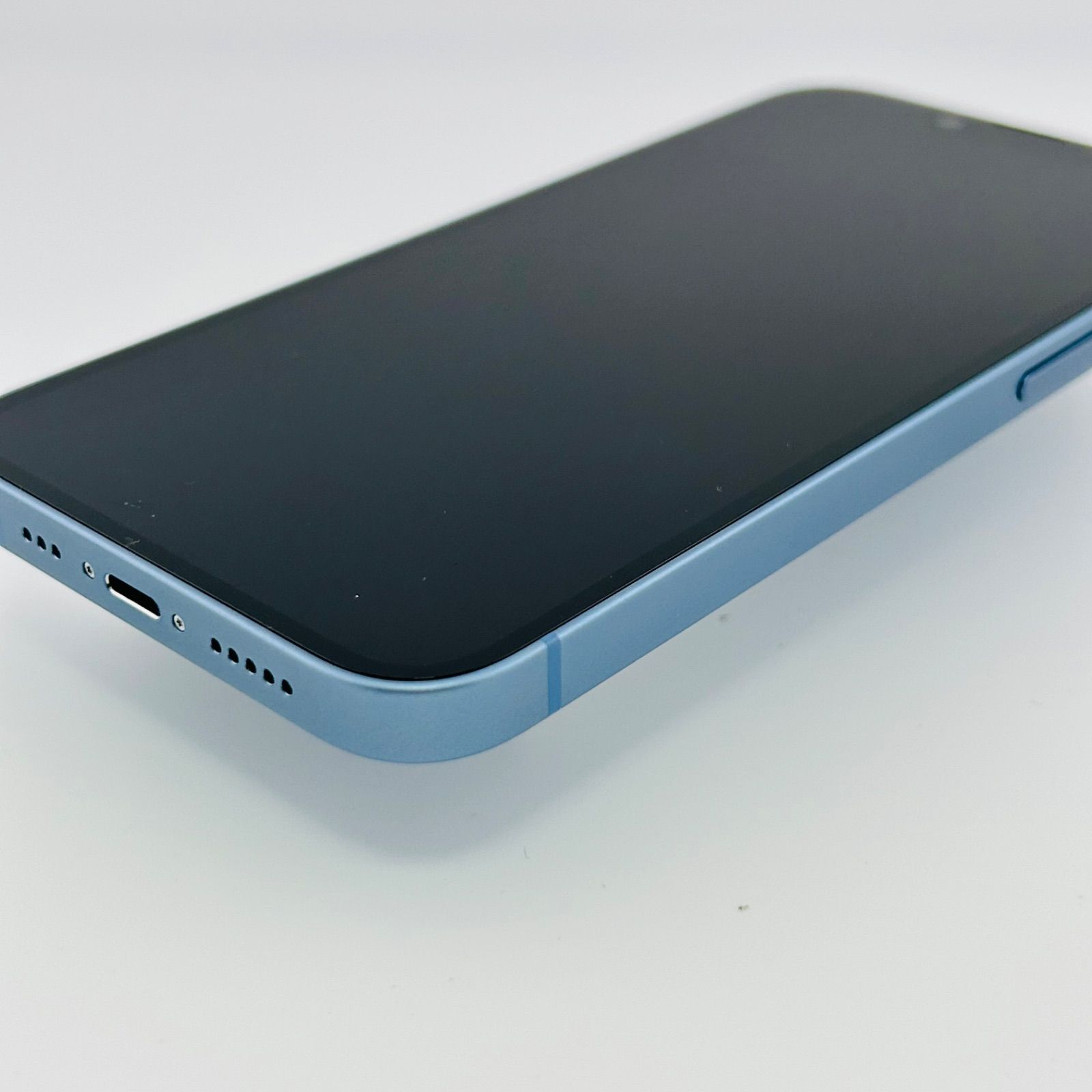 バッテリー良好 iPhone 14 128GB ブルー SIMフリー(simロック解除済