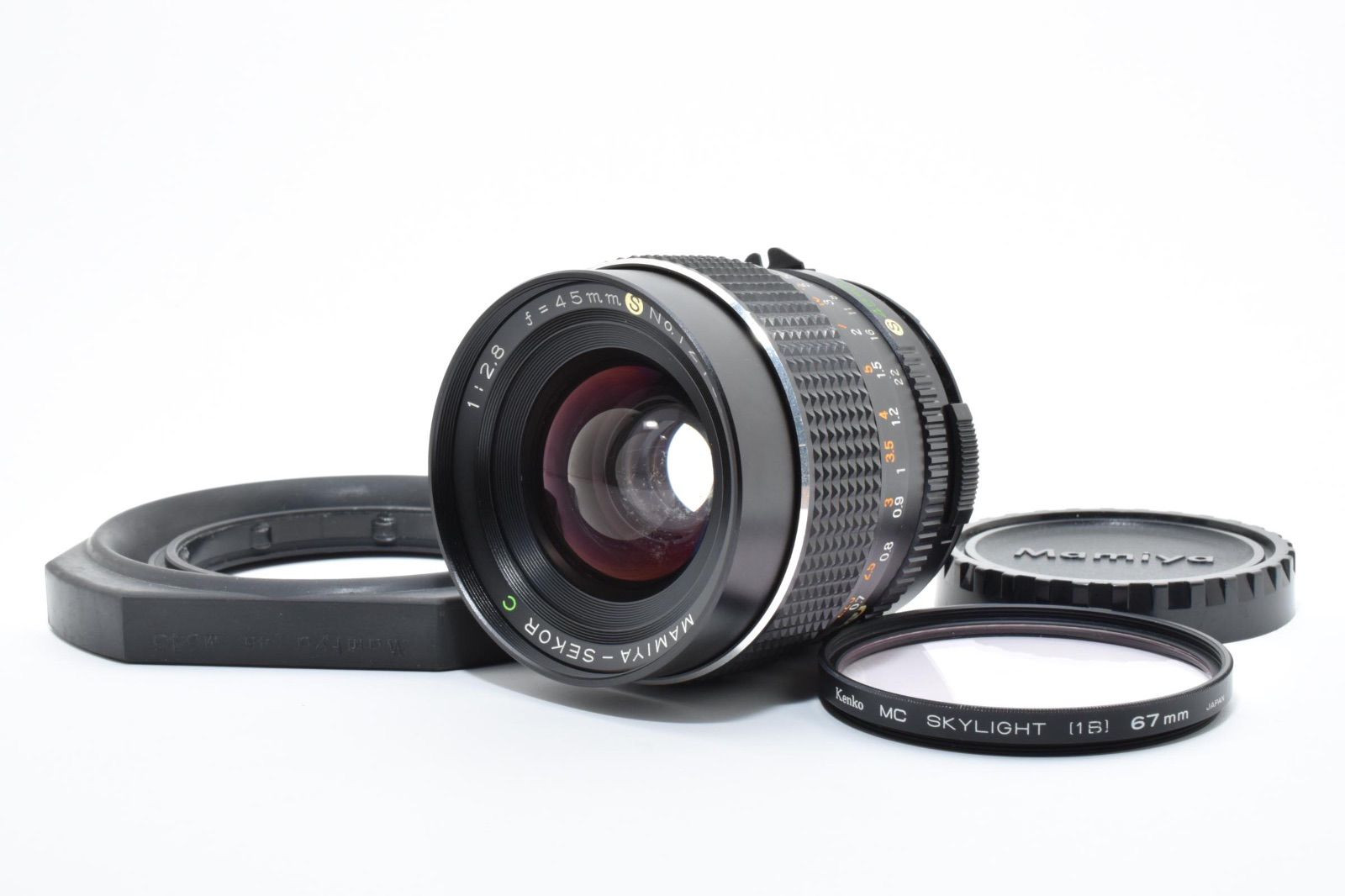 MAMIYA SEKOR C 45mm f2.8 美品 マミヤ セコール Amazon.co.jp: 良品 マミヤ MAMIYA SEKOR C 45mm F2.8 N 広角 レンズ