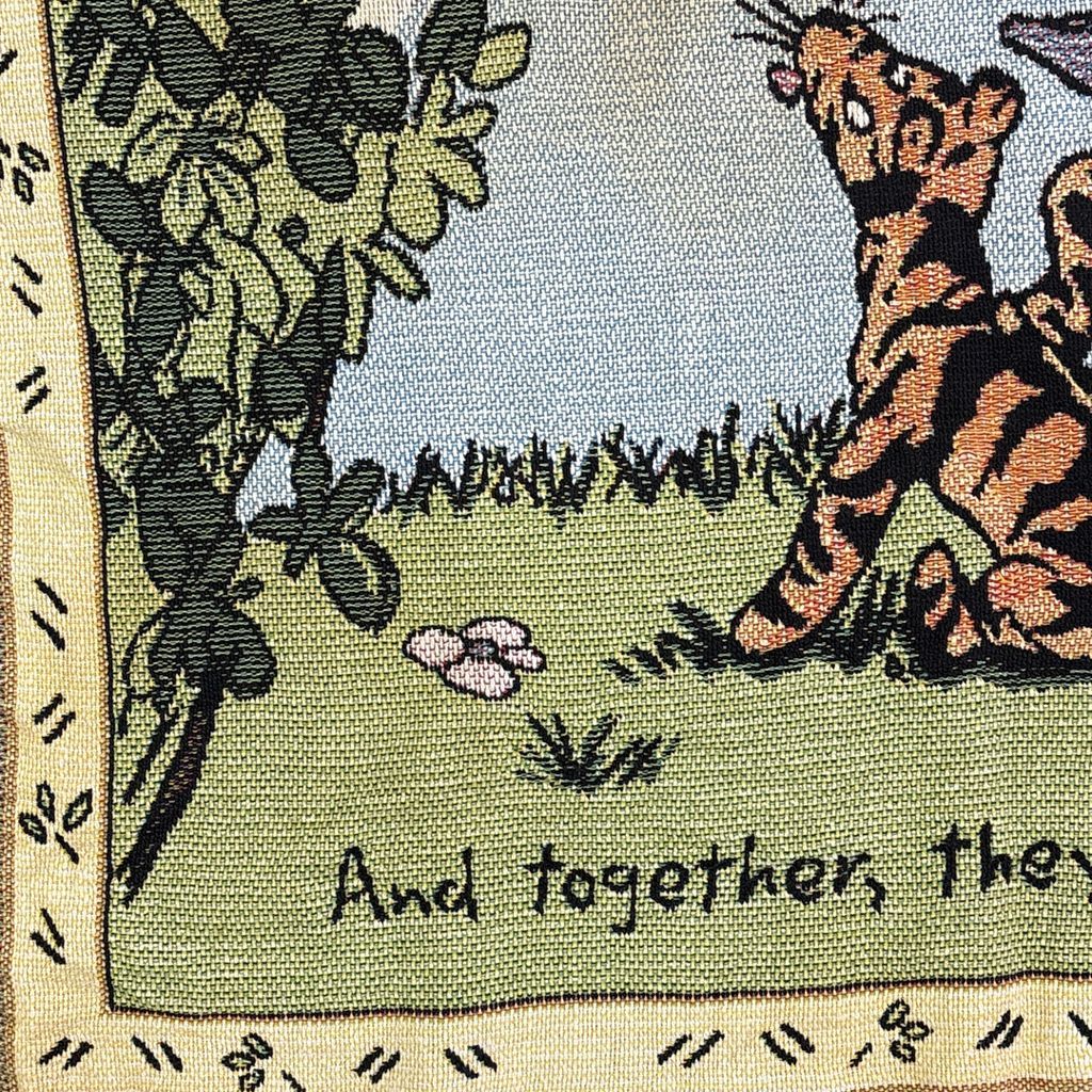 vintageラグ ブランケット マルチカバー タペストリー Disney