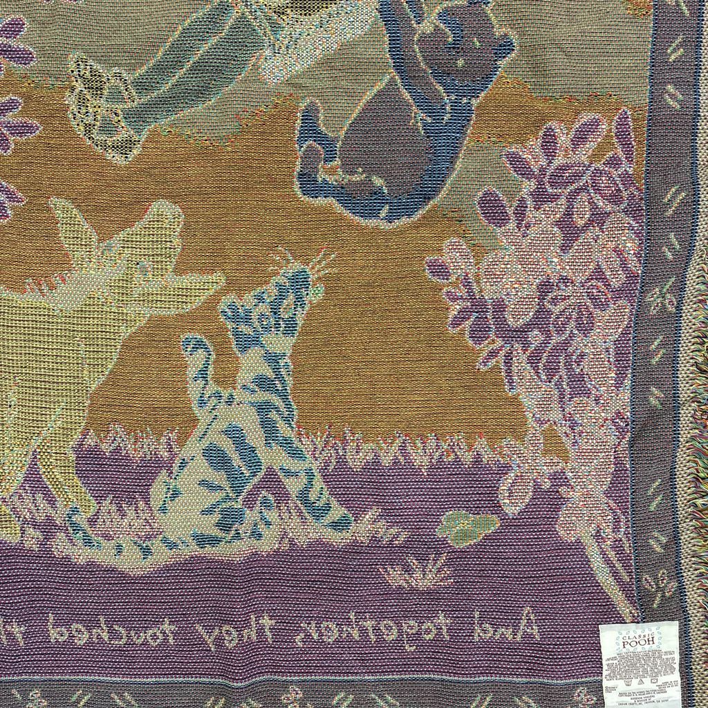 vintageラグ ブランケット マルチカバー タペストリー Disney