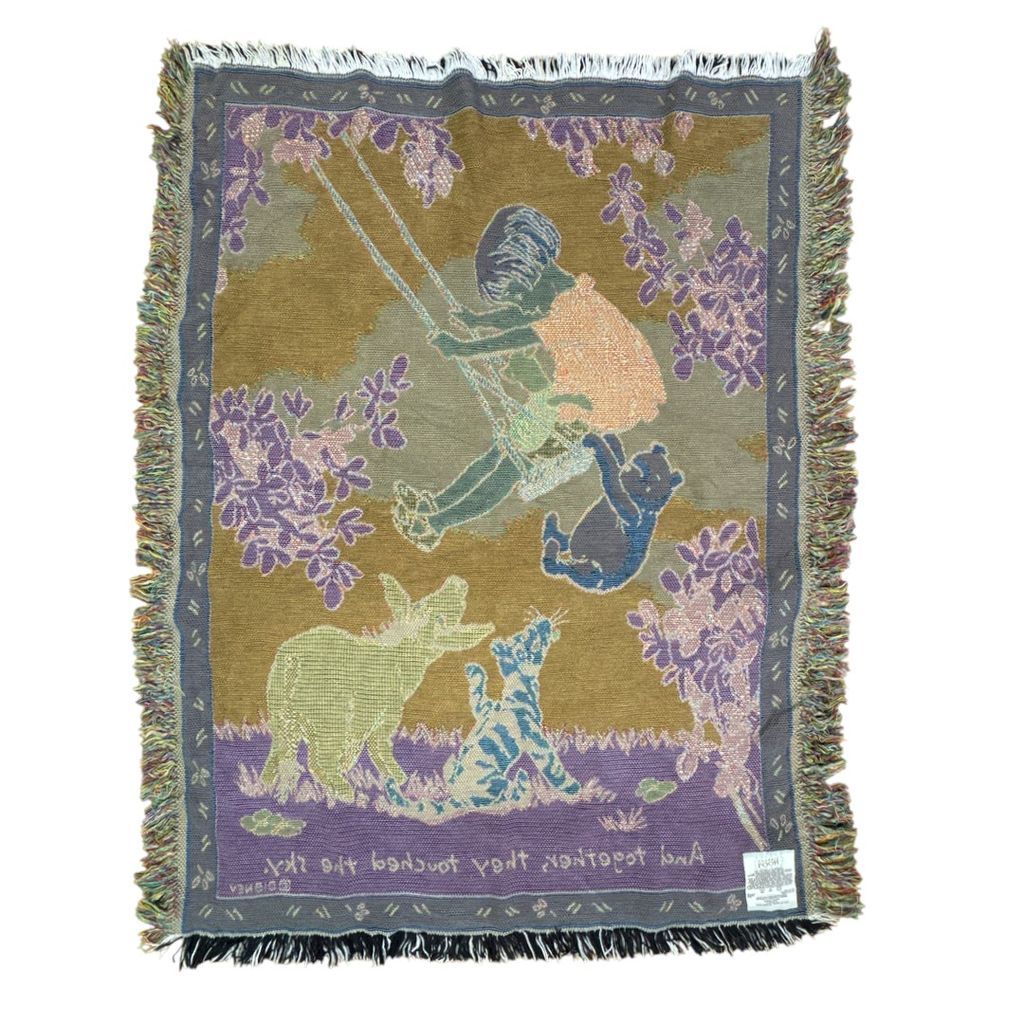 ディズニー ブランケット ラグ ビンテージ 2025，人気セール ディズニービンテージ ラグ ブランケット USA製