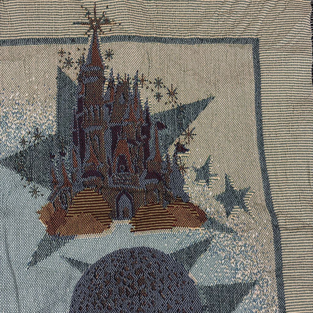 vintageラグ ブランケット マルチカバー タペストリー Disney