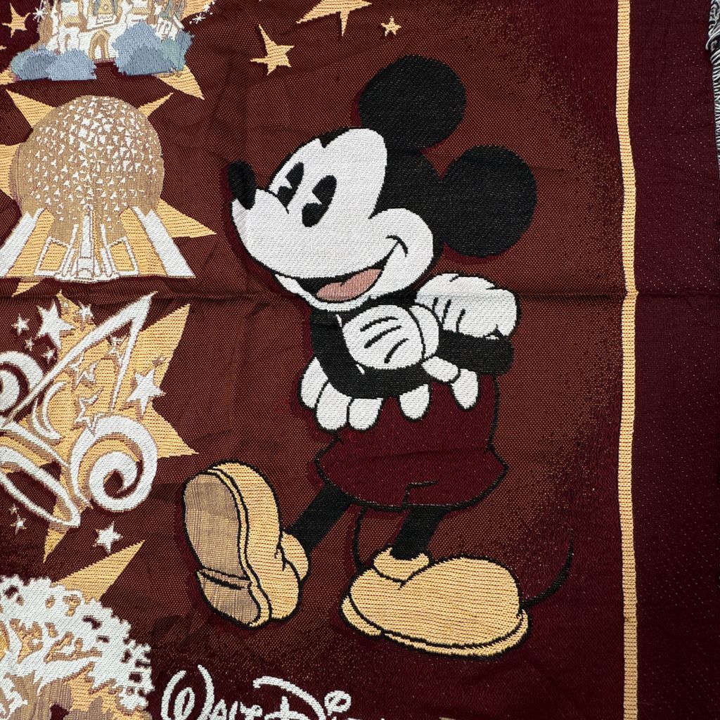 ディズニー タペストリー 大判 マルチカバー ラグマット vintageラグ ブランケット マルチカバー タペストリー Disney