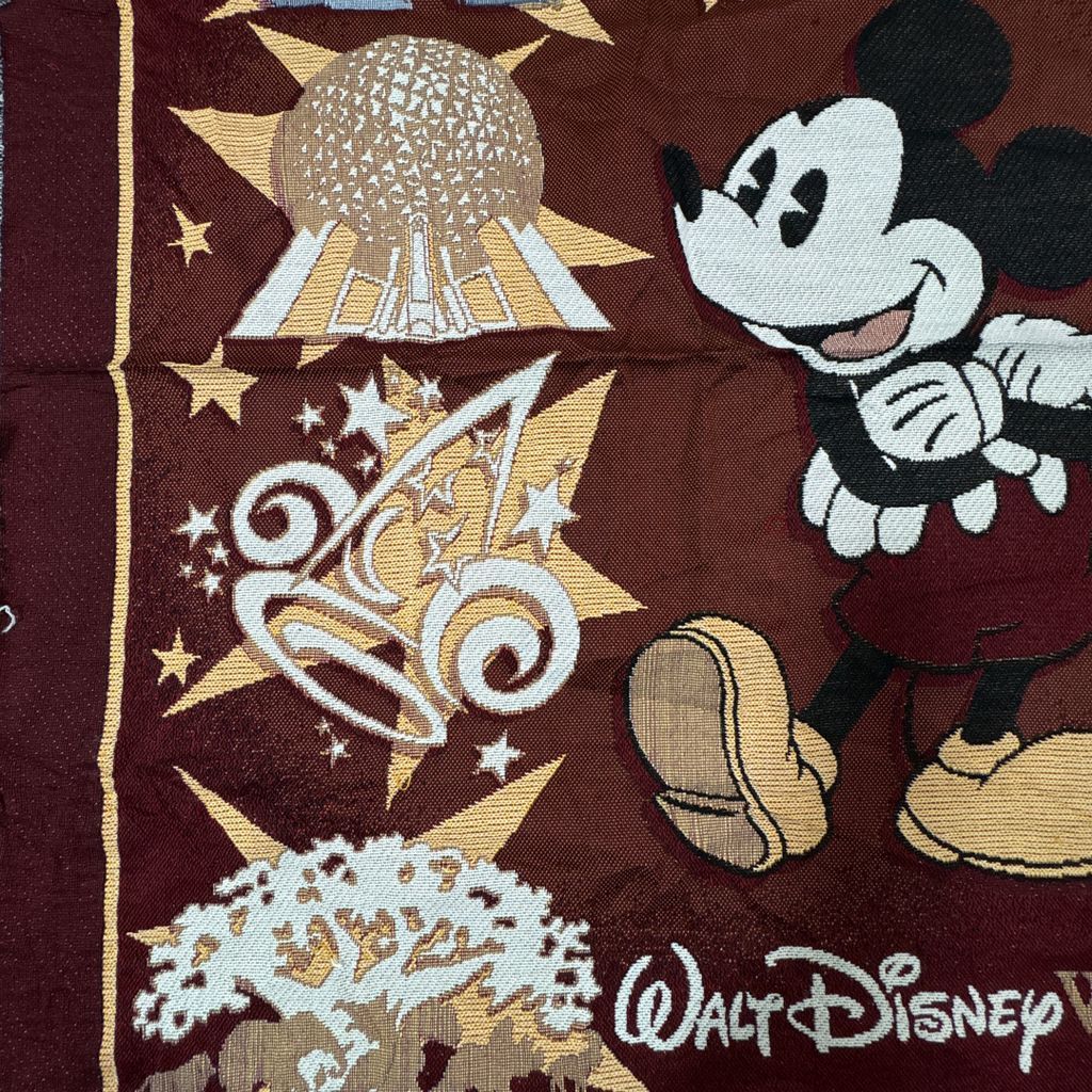 vintageラグ ブランケット マルチカバー タペストリー Disney
