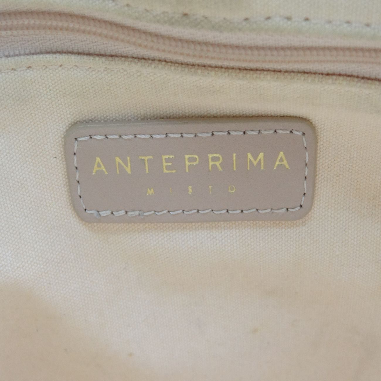 ANTEPRIMA MISTO トートバッグ キャンバスバッグ アイボリー 