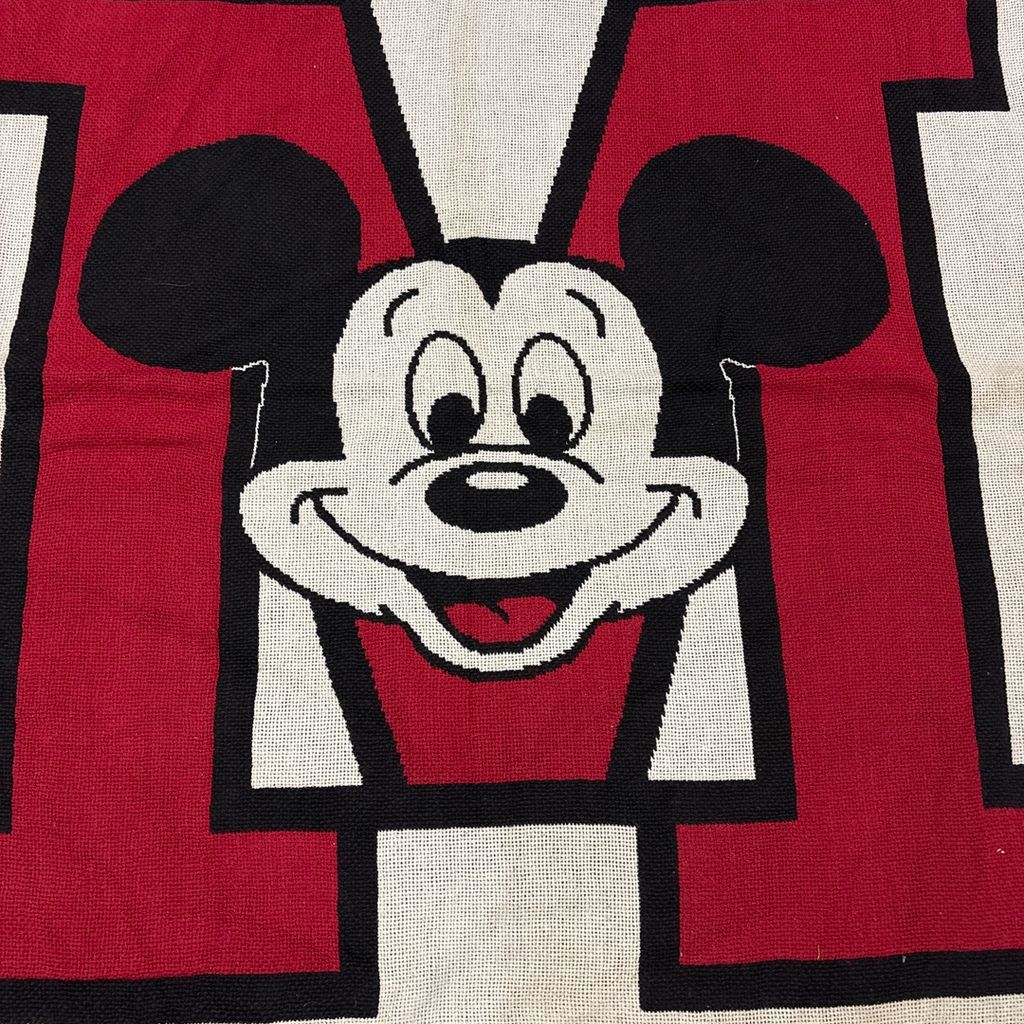vintageラグ ブランケット マルチカバー タペストリー Disney