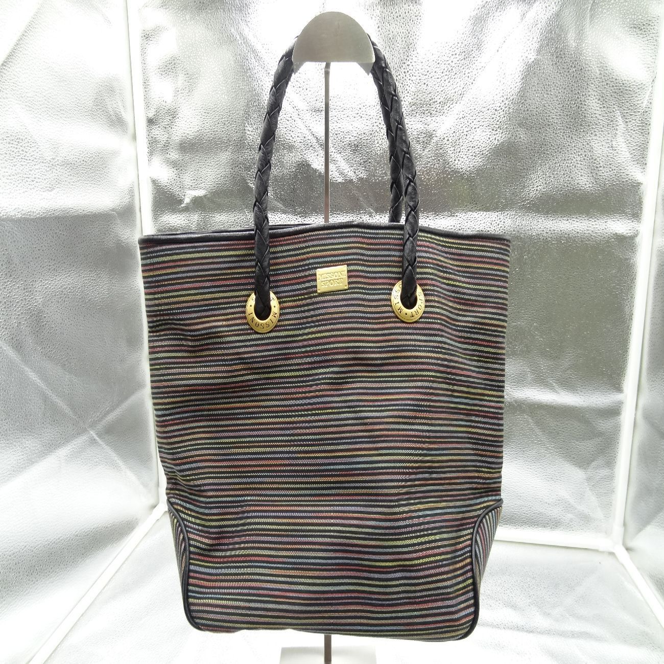 MISSONI SPORT ミッソーニスポーツ トートバッグ マルチカラー 
