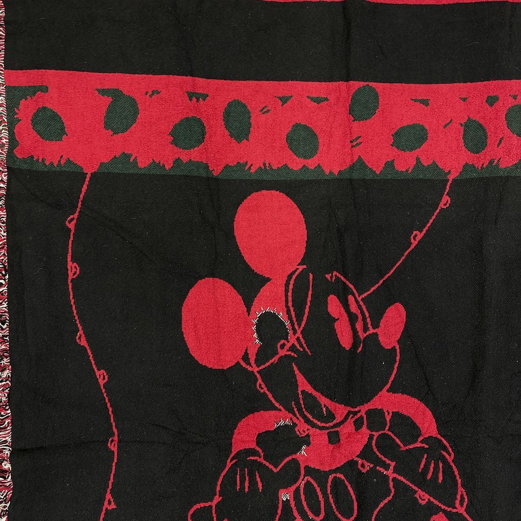 vintageラグ ブランケット マルチカバー タペストリー Disney
