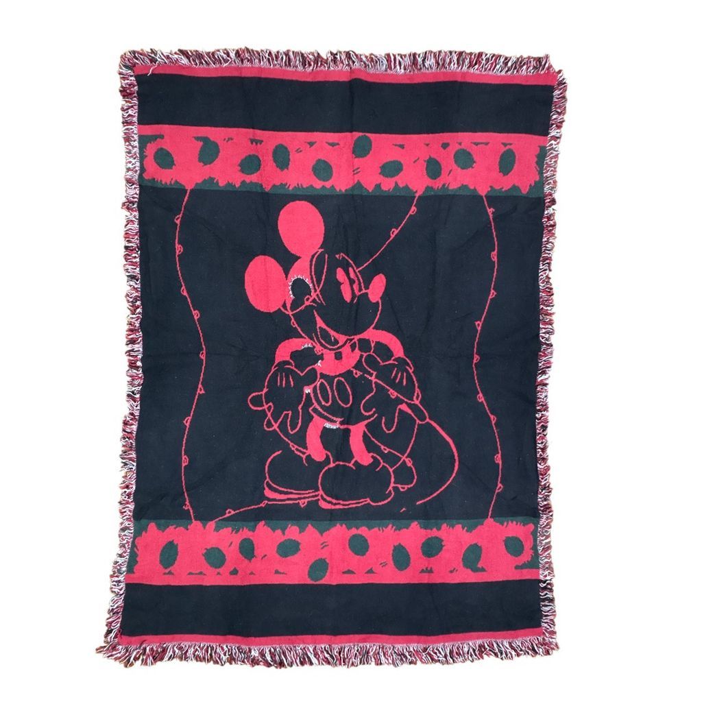 ディズニー ブランケット ラグ ビンテージ vintageラグ ブランケット マルチカバー タペストリー Disney