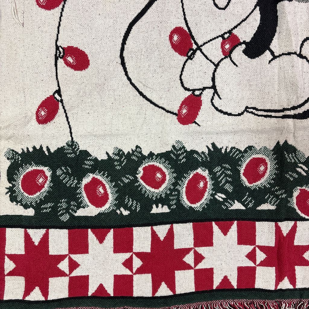 vintageラグ ブランケット マルチカバー タペストリー Disney