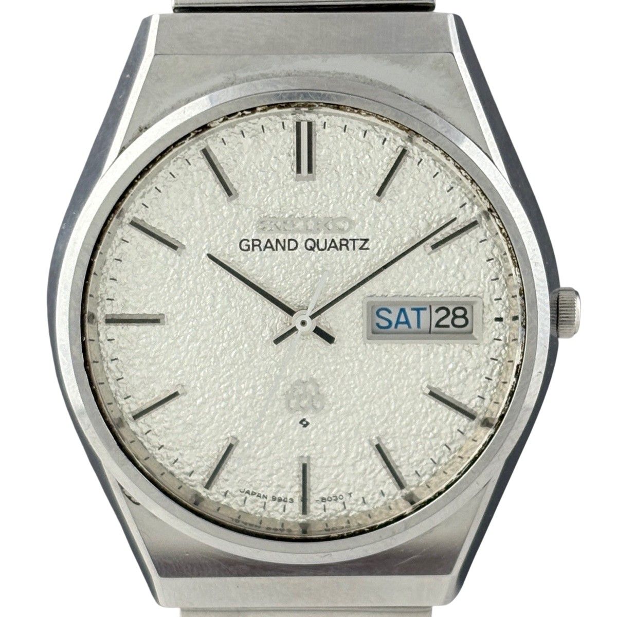 セイコー SEIKO グランドクォーツ デイデイト 9943-8020 腕時計 SS