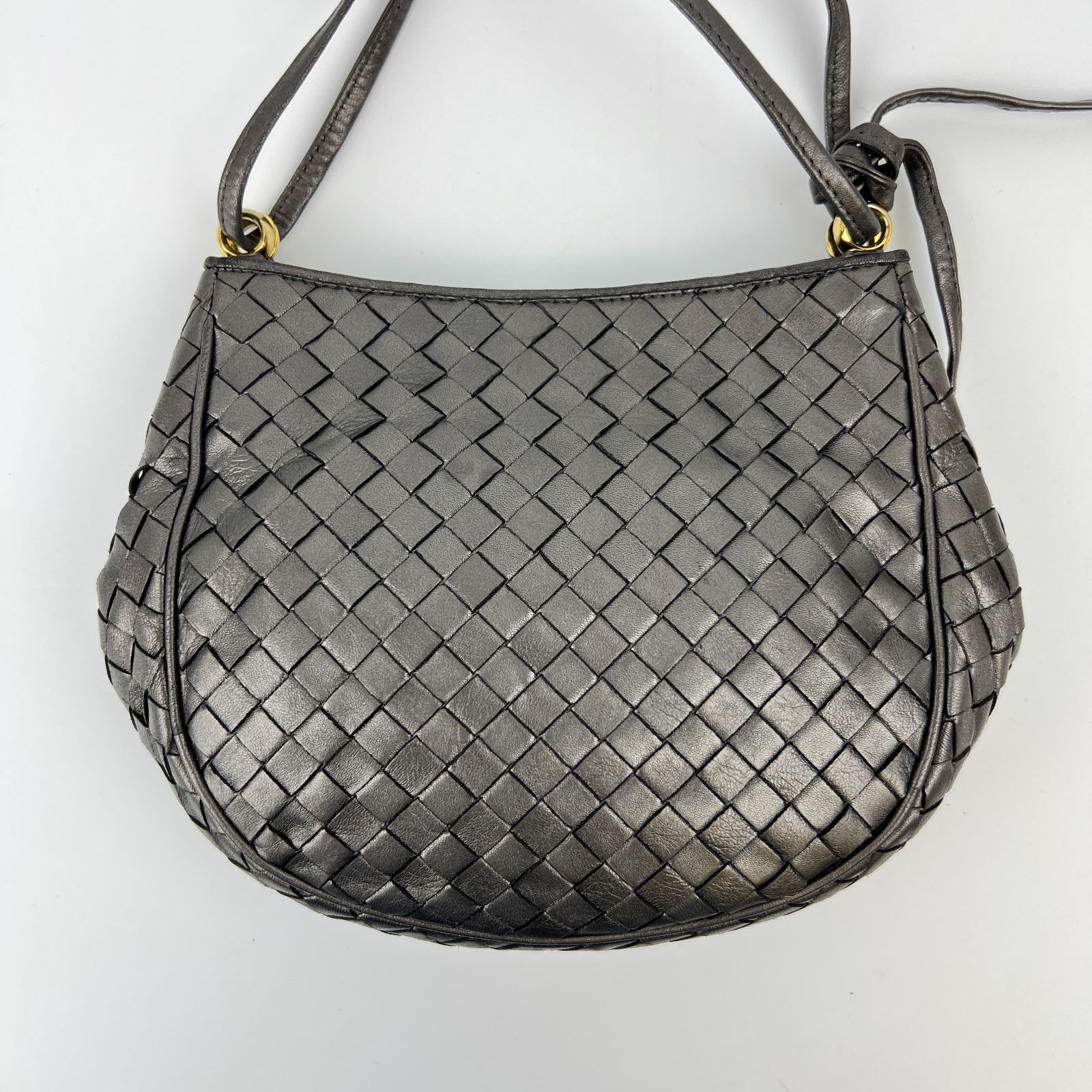中古】Bottega Veneta ボッテガヴェネタ イントレチャート ショルダー
