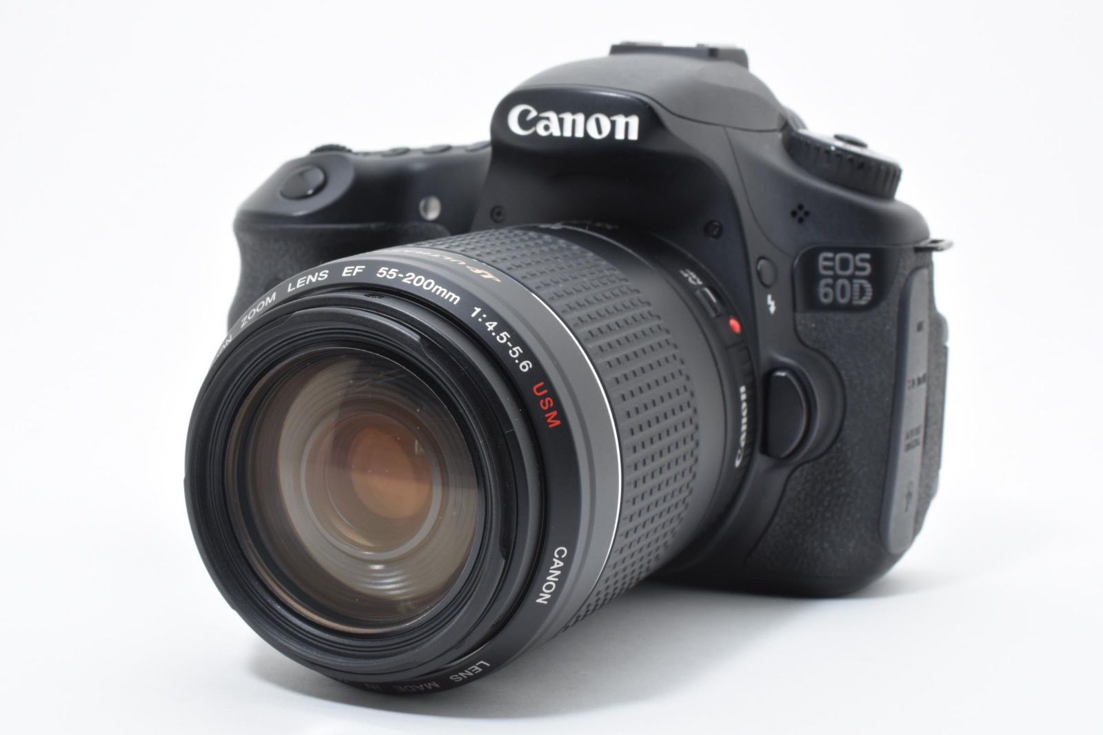 美品】キヤノン Canon EOS 60D ダブルレンズキット一眼レフ望遠レンズ