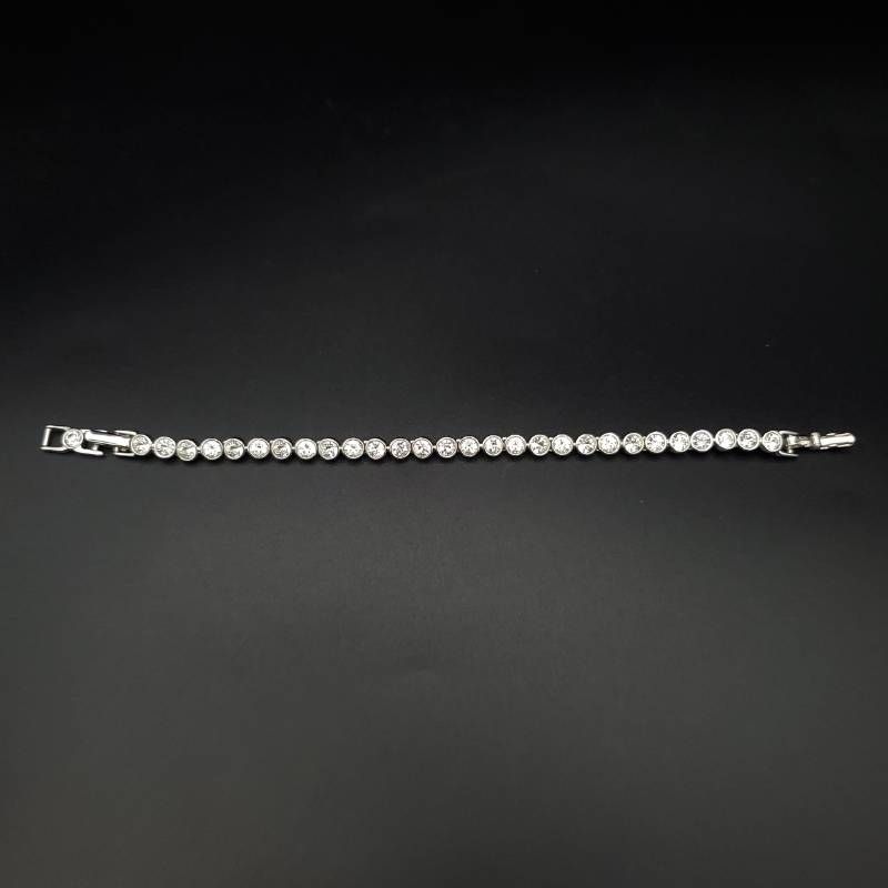美品 SWAROVSKI スワロフスキー ブレスレット テニスブレスレット 