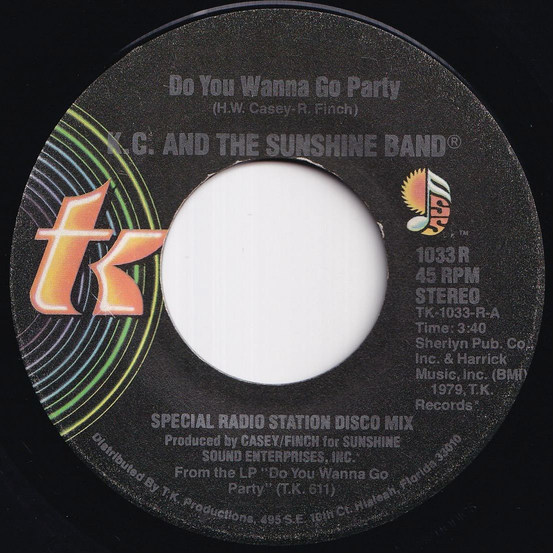 KC & The Sunshine Band Do You Wanna Go Party / Come To My Island